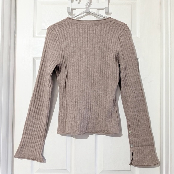 Commense Textured Knit Cardigan and Midi Skirt Set - Picture 13 of 14